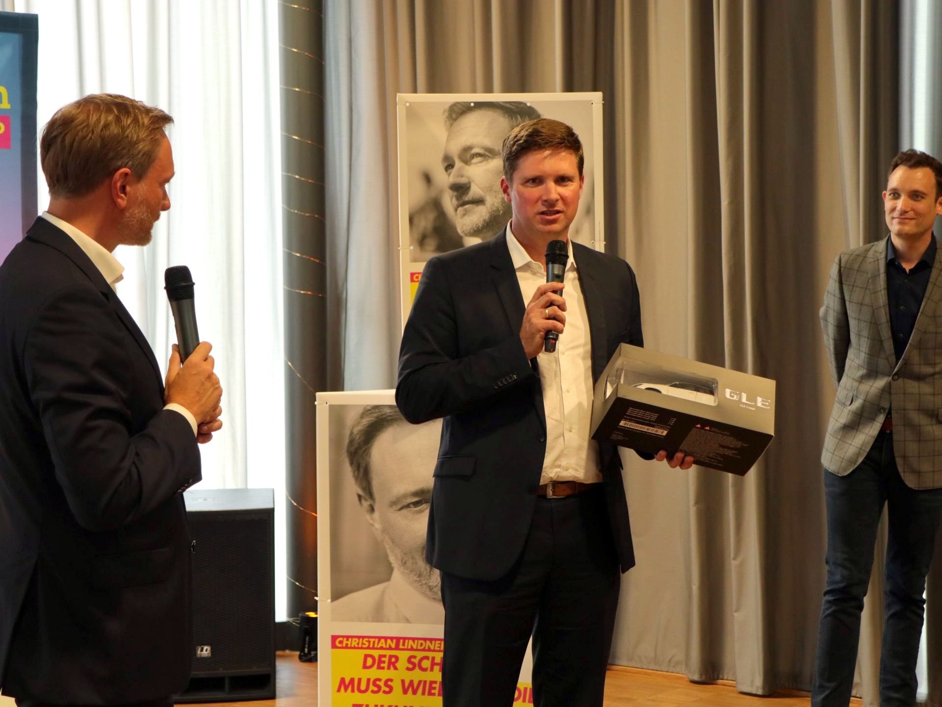 Christian Lindner, Dr. Florian Toncar, Andreas Weik